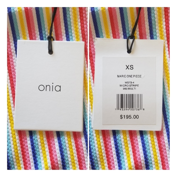 FREE Shipping! Onia Marie One Piece Suit in Multi - Picture 5 of 9